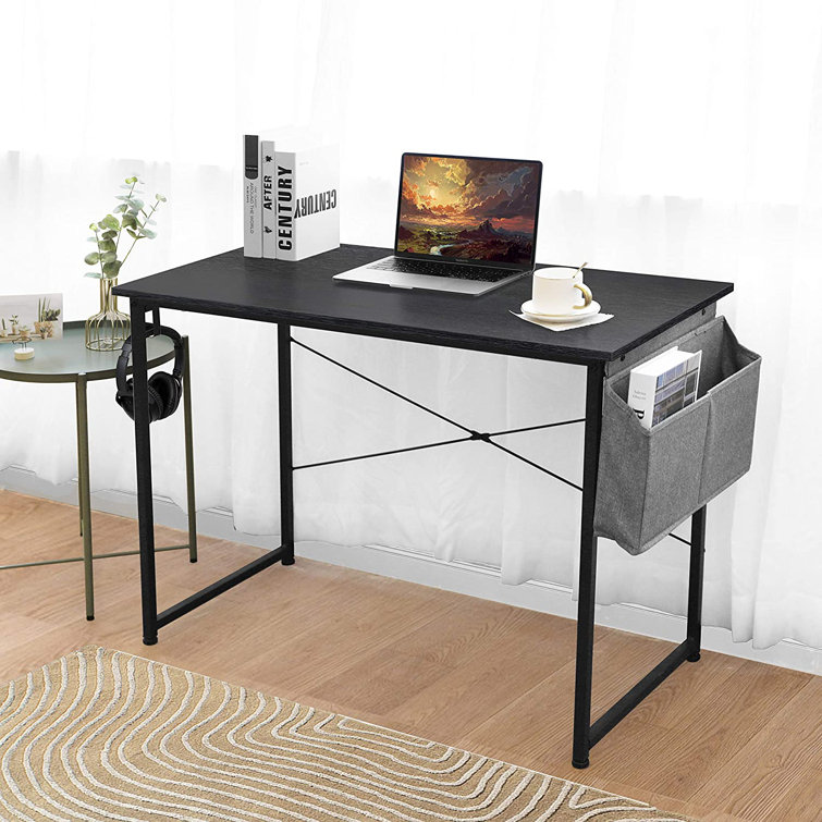 Inbox Zero 100Cm W Rectangular Writing Desk Wayfair.co.uk